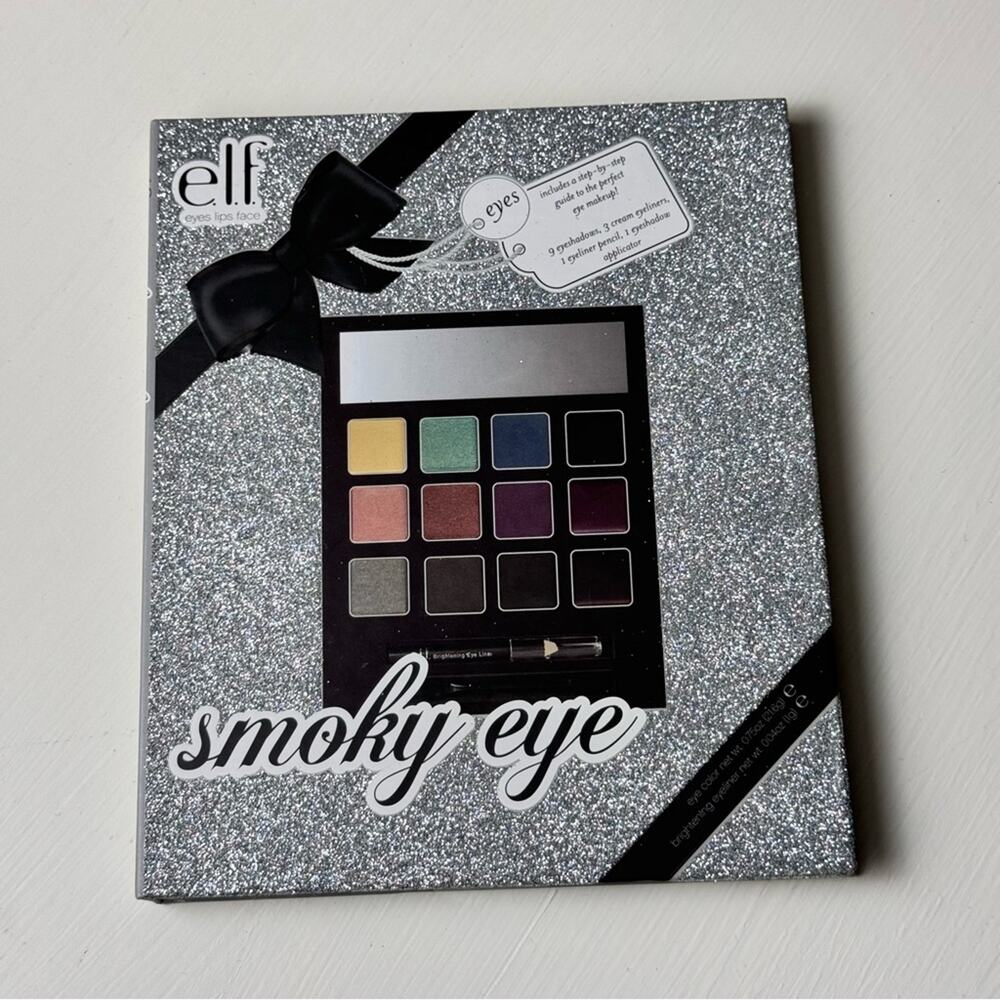 ELF Cosmetics Smoky Eye Shadow & Liner Palette   New in Package